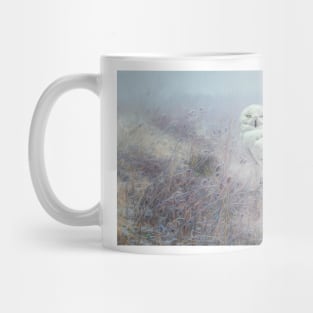 Misty Morning Snowy Owl Mug